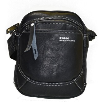 Τσάντα ώμου από δέρμα και ύφασμα Leastat 9709 (Leather-Fabric Shoulder Bag Leastat 9709) Τσάντα ώμου από δέρμα και ύφασμα Leastat 9709 (Leather-Fabric Shoulder Bag Leastat 9709)